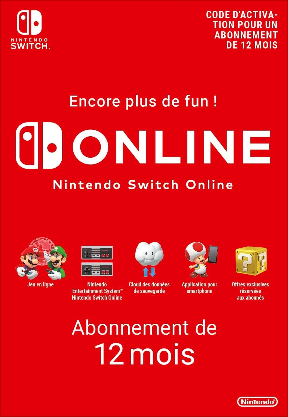 Abonnement 12 mois