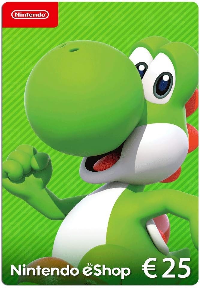 Carte Nintendo eShop 25€